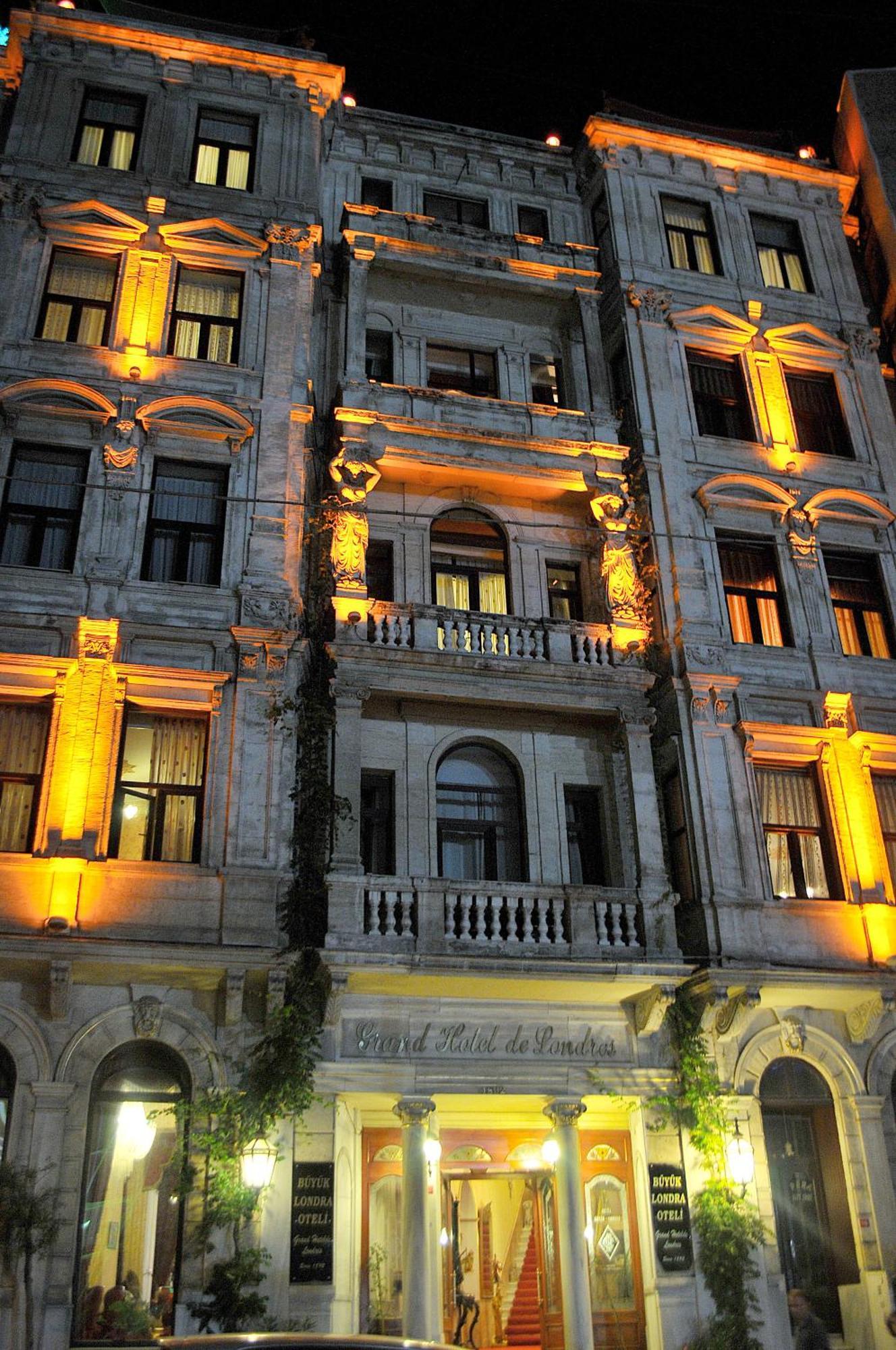 Grand Hotel De Londres Истанбул Екстериор снимка