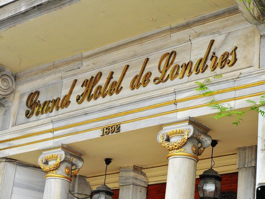 Grand Hotel De Londres Истанбул Екстериор снимка
